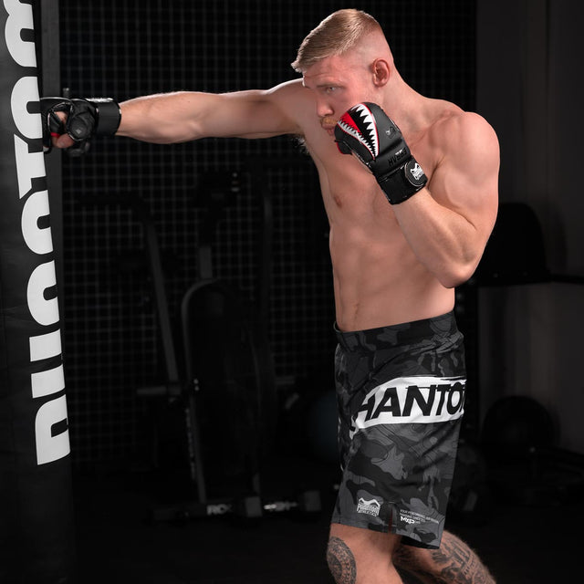 Rękawice MMA Phantom Athletics Fight Squad – Czarne
