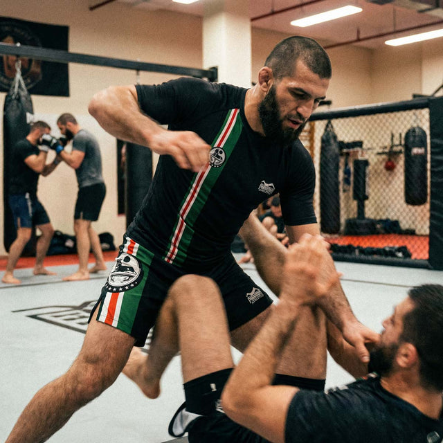 Phantom Athletics Rashguard Team Chechnya – Svart/Grön