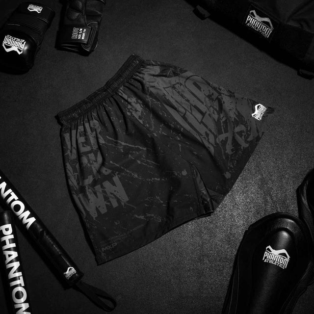 Phantom Athletics MMA-shorts EVO Germany - Sort/Rød/Guld