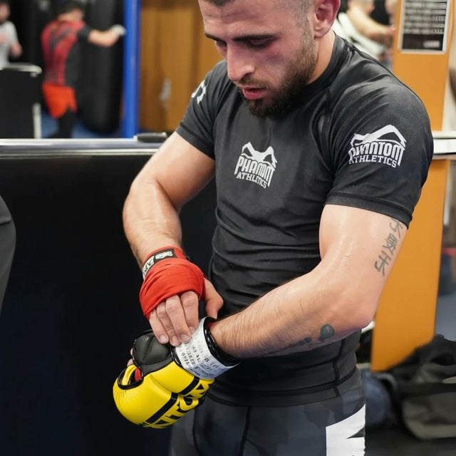 Rękawice MMA Phantom Athletics APEX – Neon Żółte