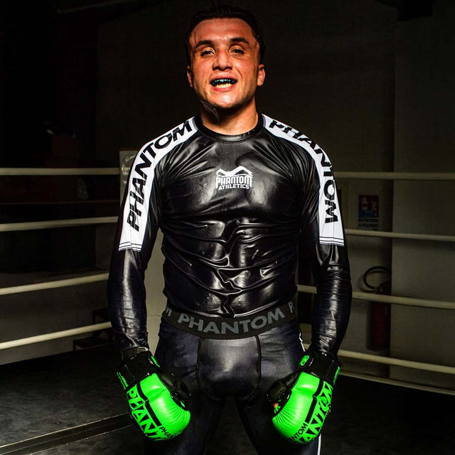 MMA rukavice Phantom Athletics APEX – Neon Zelené