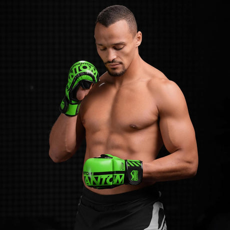 Phantom Athletics MMA Gloves APEX – Neon Green