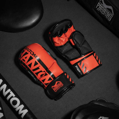 Phantom Athletics MMA Gloves APEX – Neon Red