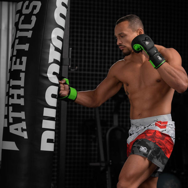 Guanti MMA Phantom Athletics Galaxy – Nero/Verde Neon