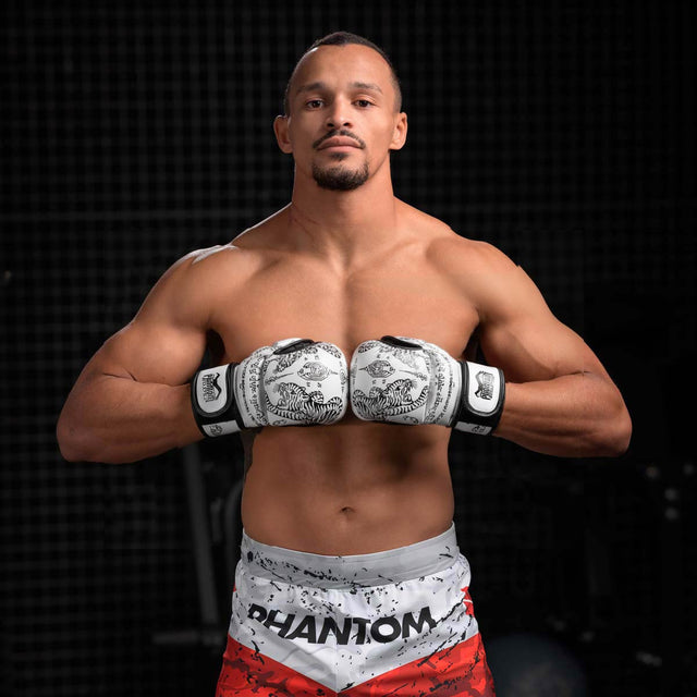 Phantom Athletics MMA sparringhandskar Muay Thai – Vit