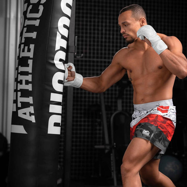 Luvas de sparring MMA Phantom Athletics Muay Thai – Branco Frost