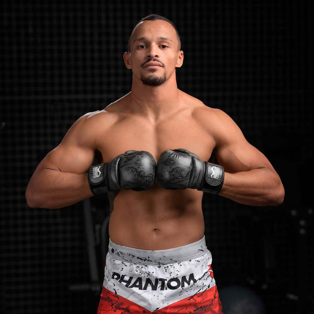 Phantom Athletics MMA Sparringhandskar Muay Thai - Grå