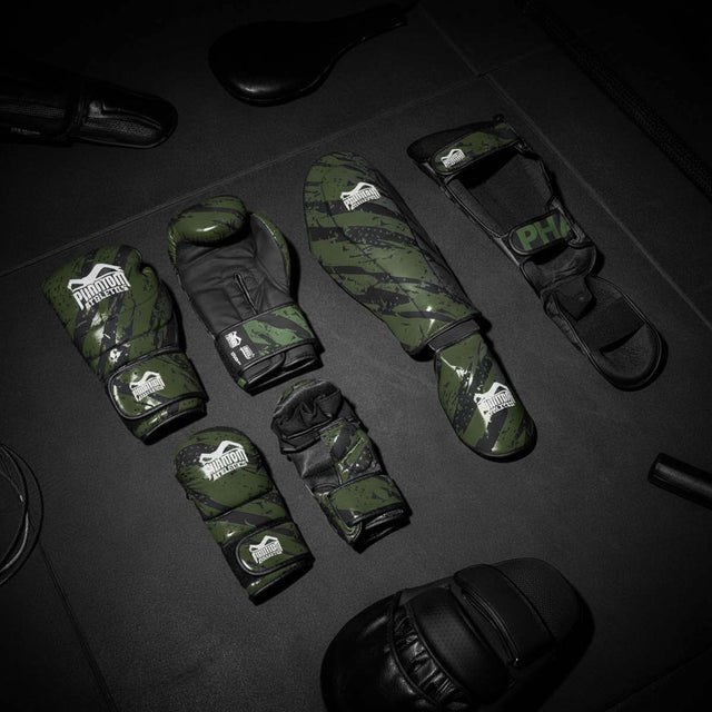 Phantom Athletics MMA Handschoenen Camo Tiger - Legergroen