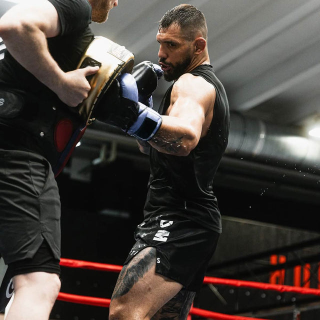 Spodenki Muay Thai Phantom Athletics Dobermann – Czarne