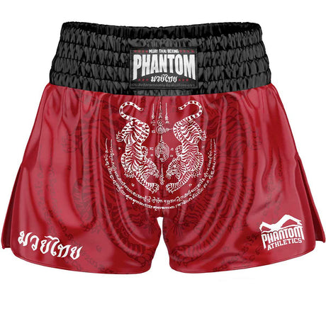 Phantom Athletics Muay Thai Shorts Sak Yant - Rood
