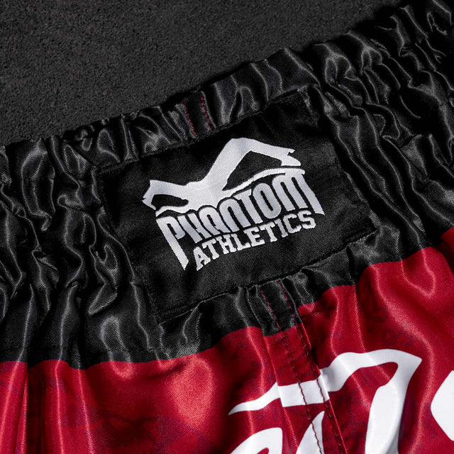 Phantom Athletics Muay-Thai-Shorts Sak Yant – Rot