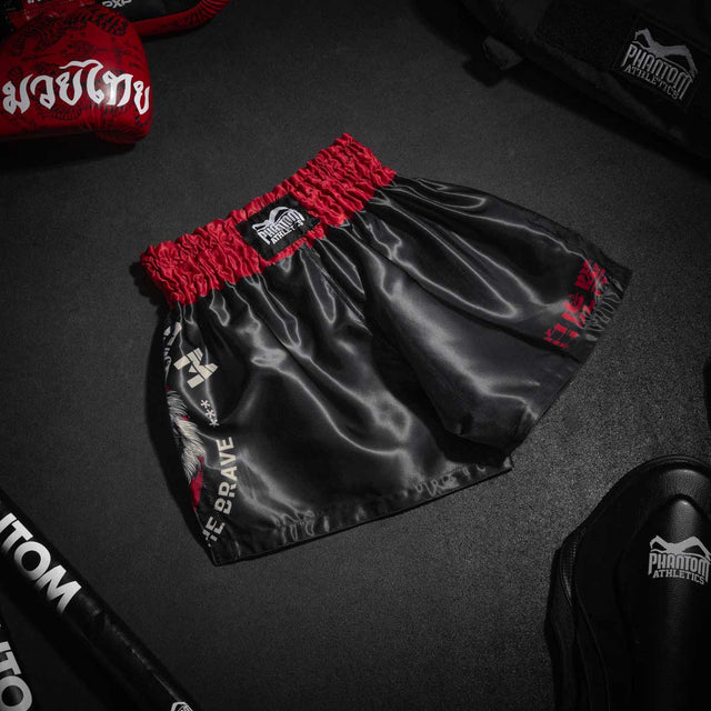 Phantom Athletics Muay-Thai-Shorts Tiger Unit – Schwarz
