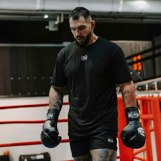 T-shirt Phantom Athletics Team Rakic – Nero