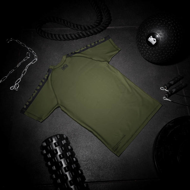 Rashguard Phantom Athletics EVO Apex Mâneci Scurte – Kaki