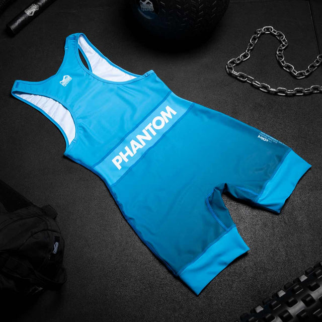 Maiou de lupte Phantom Athletics Apex – Albastru