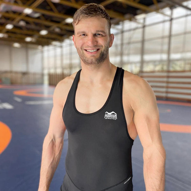 Phantom Athletics Brottningströja Apex – Svart