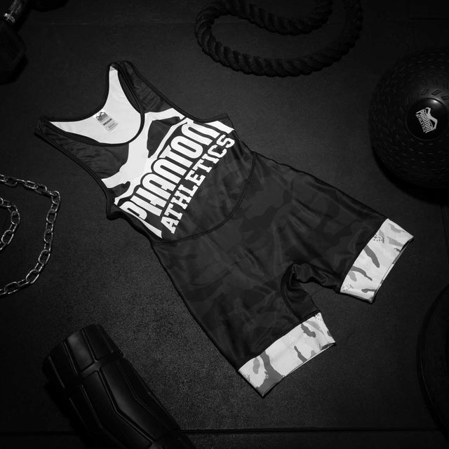 Débardeur de lutte Phantom Athletics Warfare – Noir/Urban Camo