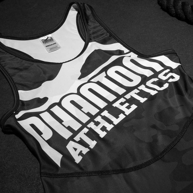 Débardeur de lutte Phantom Athletics Warfare – Noir/Urban Camo