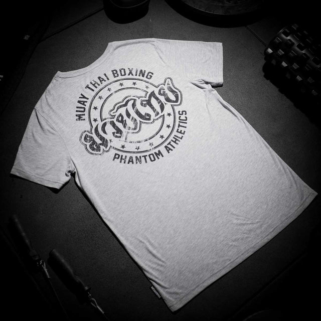 T-Shirt Muay Thai Phantom Athletics – Grigio