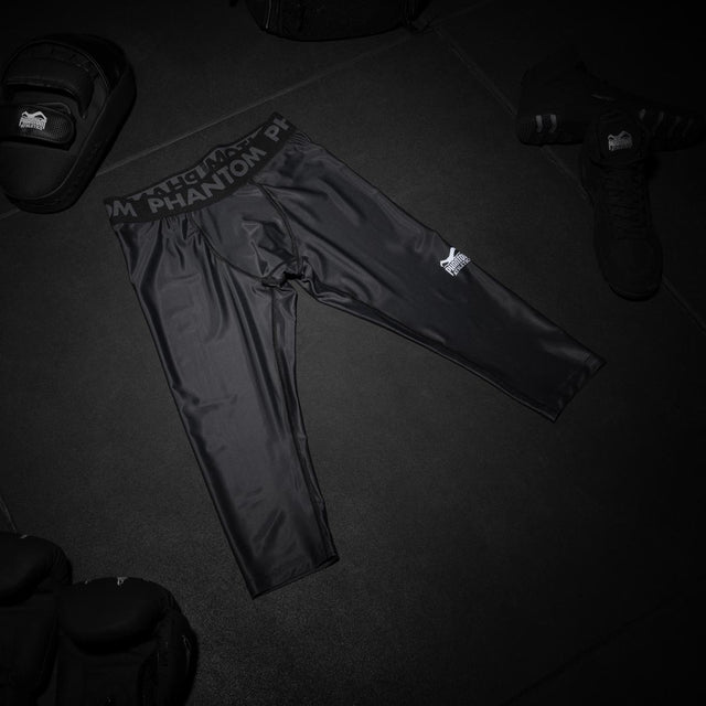 Calções de compressão Phantom Athletics APEX 3/4 – Preto