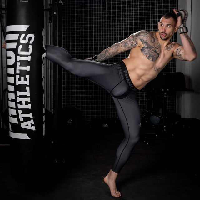 Kompresní kraťasy Phantom Athletics APEX – Černé