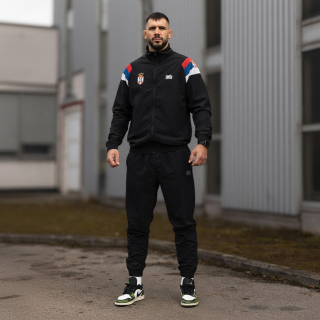 Giacca da allenamento Phantom Athletics DMC Team Serbia – Nero