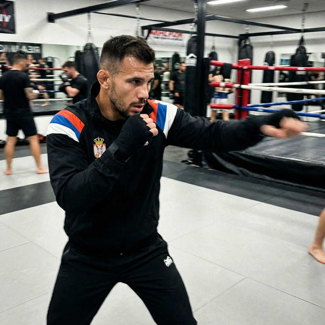 Giacca da allenamento Phantom Athletics DMC Team Serbia – Nero