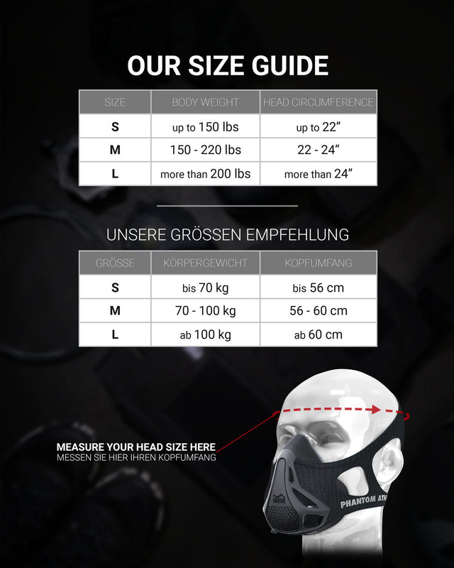 Phantom Athletics Trainingsmasker - Zilver