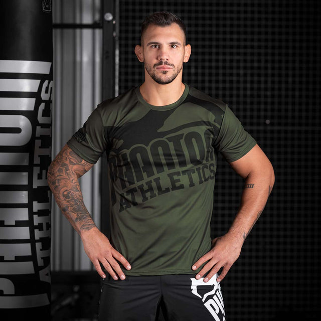 Koszulka treningowa Phantom Athletics EVO Supporter – Ciemnozielona