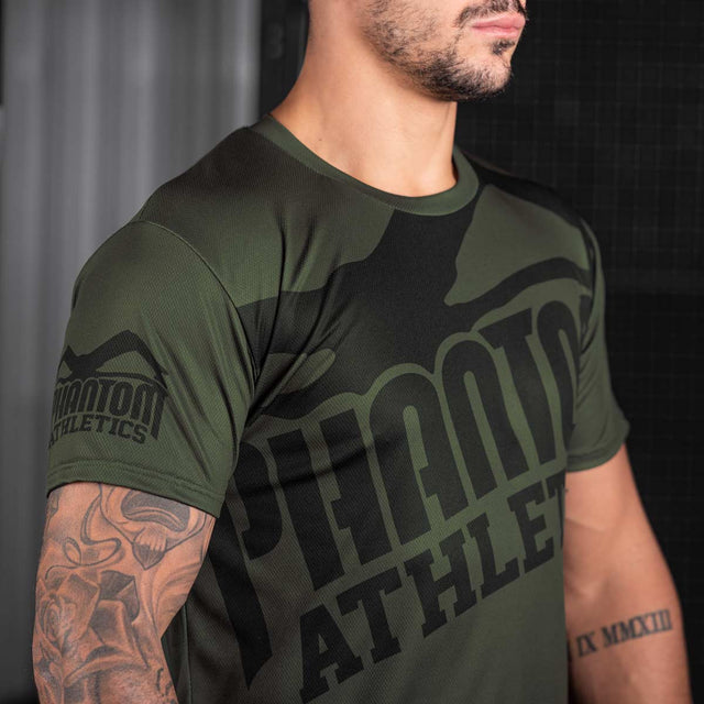 Koszulka treningowa Phantom Athletics EVO Supporter – Ciemnozielona
