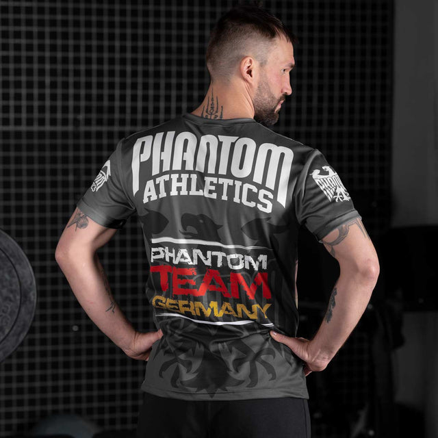 Koszulka treningowa Phantom Athletics Trainingsshirt EVO Germany – Czarna