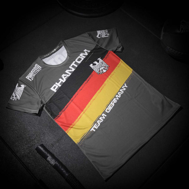 Koszulka treningowa Phantom Athletics Trainingsshirt EVO Germany – Czarna