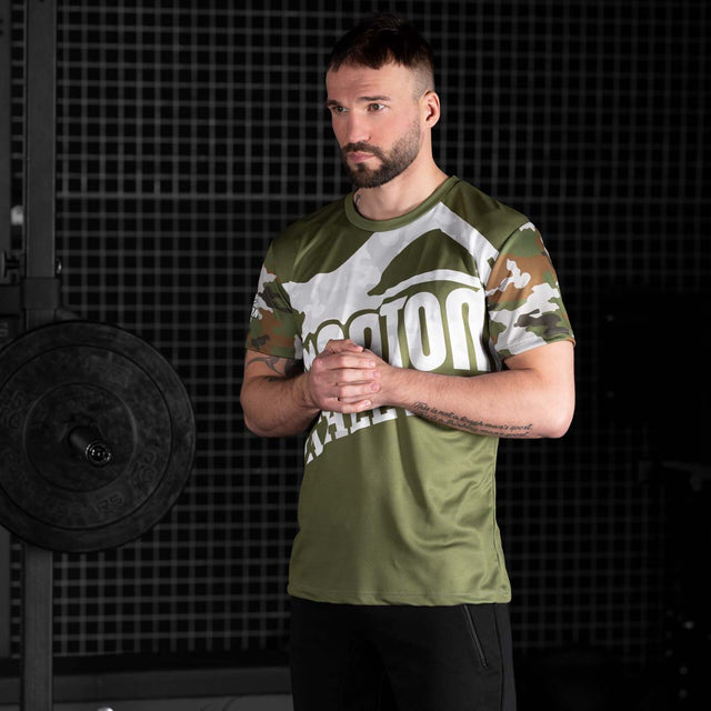 Phantom Athletics EVO Warfare Training T-shirt – Army Camo