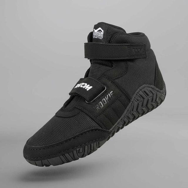 Buty zapaśnicze Phantom Athletics Rookie Dziecięce – Czarne