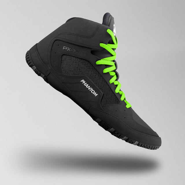 Scarpe da lotta Phantom Athletics Tactic – Nero/Verde neon