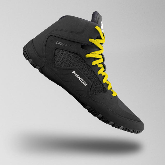 Botas de lucha Phantom Athletics Tactic – Negro/Amarillo