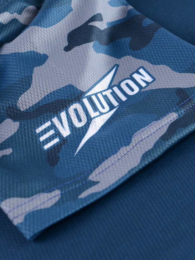 Phantom Athletics EVO Warfare Training T-shirt – Navy Blue Camo