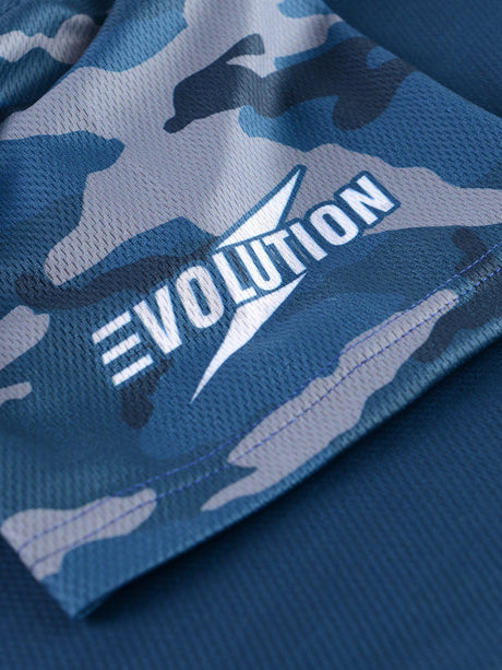 Phantom Athletics EVO Warfare Training T-shirt – Navy Blue Camo