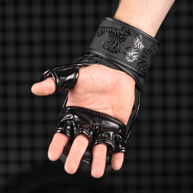 Rękawice MMA Phantom Athletics Sparingowe Muay Thai – Czarne