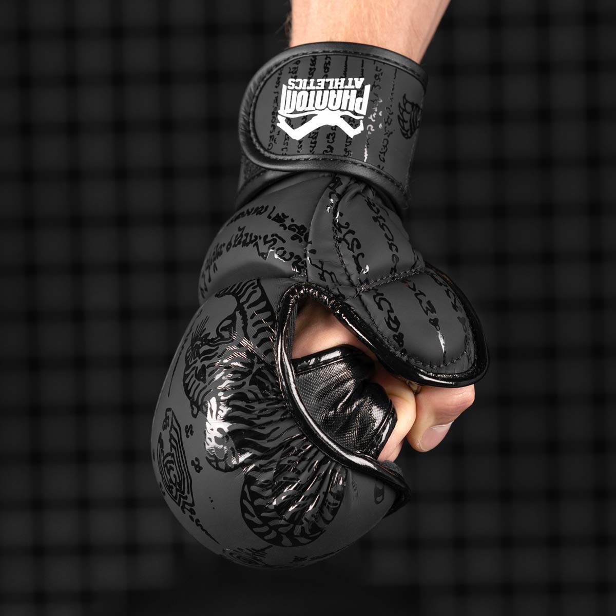 Rękawice MMA Phantom Athletics Sparingowe Muay Thai – Czarne