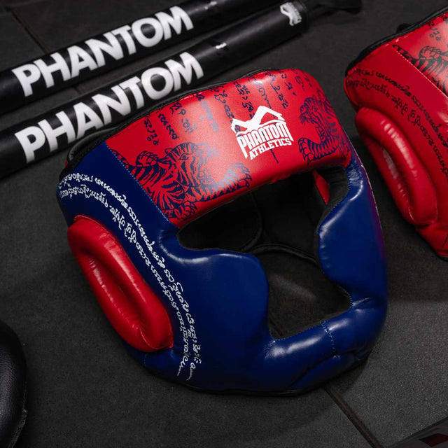 Phantom Athletics Huvudskydd Muay Thai – Blå