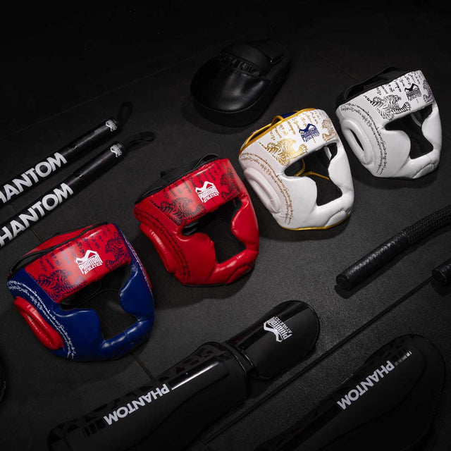 Phantom Athletics Huvudskydd Muay Thai – Blå