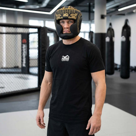 Phantom Athletics Muay Thai Head Guard – Black/Gold