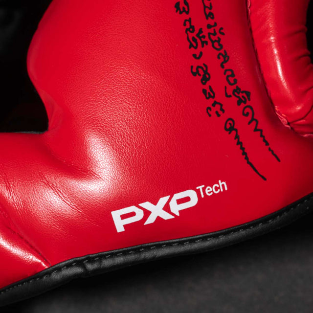Kask bokserski Phantom Athletics Muay Thai – Czerwony