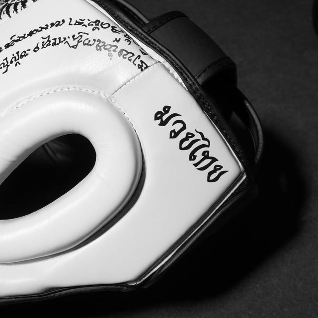 Casco Muay Thai Phantom Athletics – Bianco