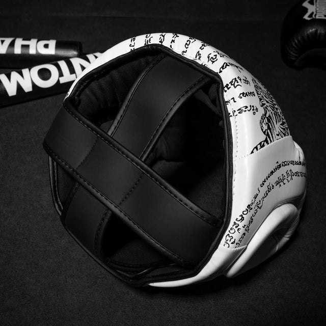 Casco Muay Thai Phantom Athletics – Bianco