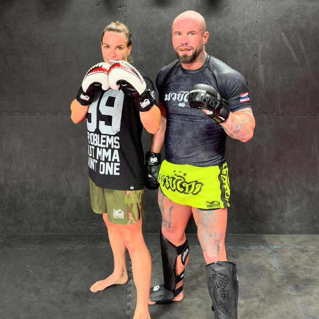 Paratibie Muay Thai Phantom Athletics – Nero