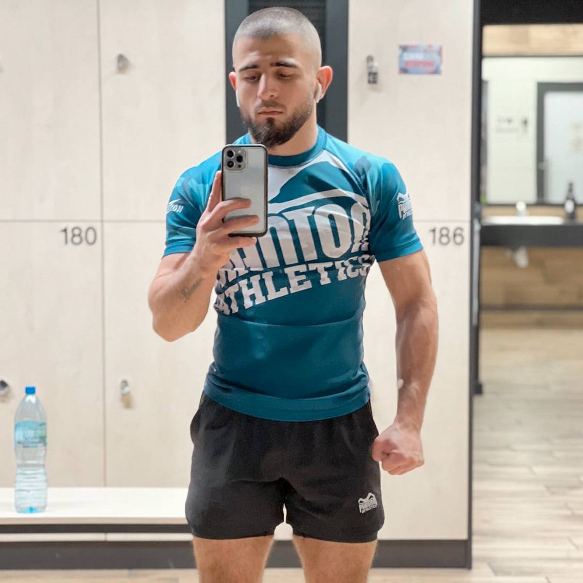 Rashguard Phantom Athletics Warfare – Camo Bleu Marine