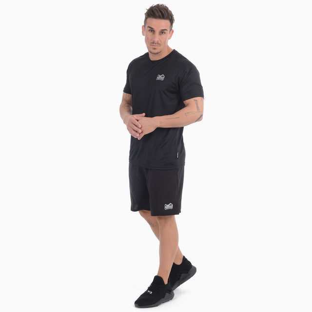 T-shirt da allenamento Phantom Athletics Tactic-V Maniche Corte - Nero