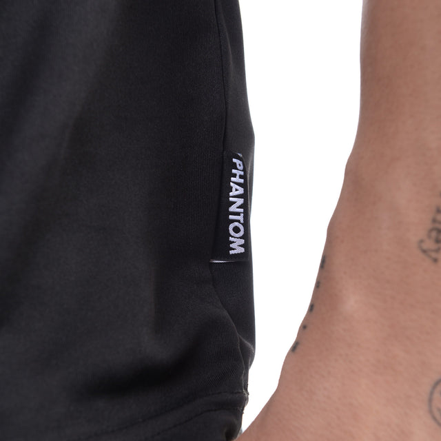 T-shirt da allenamento Phantom Athletics Tactic-V Maniche Corte - Nero